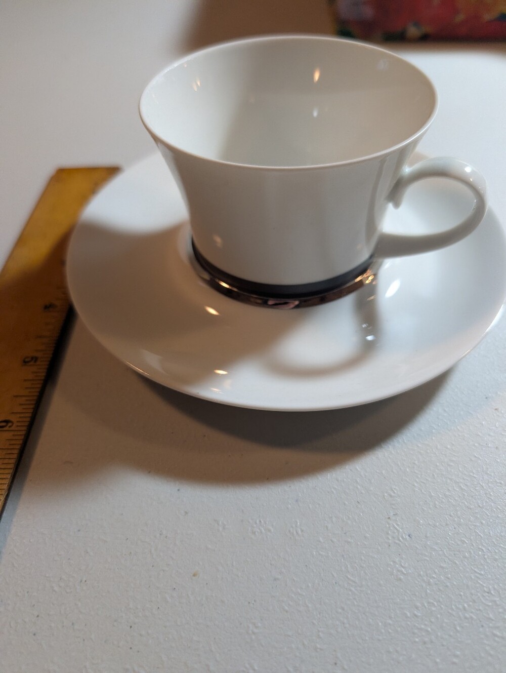 Vintage 70s Bidasoa Tea Cups And Saucers.